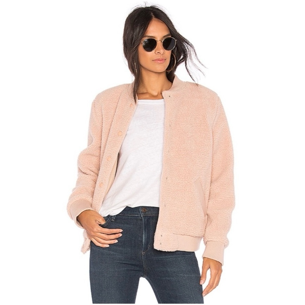 The Fifth Label Blush Bomber Jacket